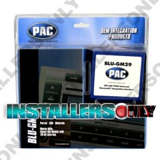 Pac Blu GM29 29 Bit GM LAN Bluetooth Interface BLUGM29