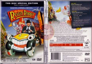 Who Framed Roger Rabbit 2 DVD Set Bob Hoskins Lloyd New