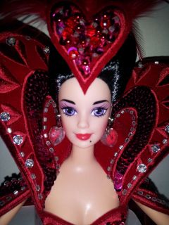 Bob Mackie QUEEN of HEARTS 1994 Barbie Doll EXC Condition w/ SHIPPER 