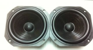 Focal / JM LAB 7 Inch Woofer. Coated Paper Cone Rubber Surround 8 Ohm 