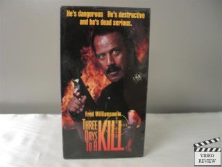   Kill VHS Fred Williamson Bo Svenson Henry Silva Chuck Conners