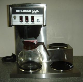 Bloomfield Koffee King 3 Burner Stainless Steel COMMERCIAL Coffee 