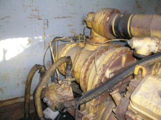 Detroit 8V92 Diesel Engine Leroi Air Compressor