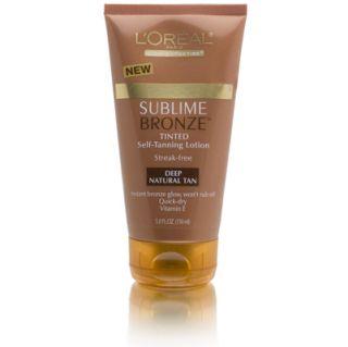 Oreal Body Expertise Sublime Bronze Tinted Self Tanning Lotion 5 Oz 