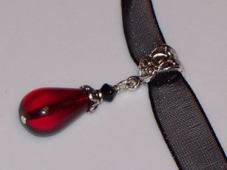 Volturi Blood Drop Necklace with Twilight Eclipse Pin
