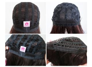 Full Hair Wig 26 Body Perm Wave Long Fringe Bang Womens Wigs Upgrade 