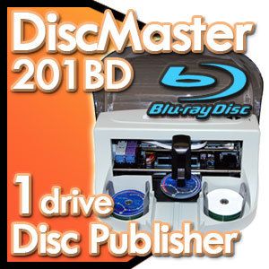   CD DVD BD Blu Ray 100 Disc Publisher Duplicator Inkjet Printer