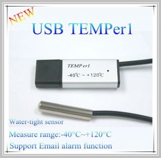 PC Laptop USB Thermometer Temperature Sensor Data Log TEMPer1