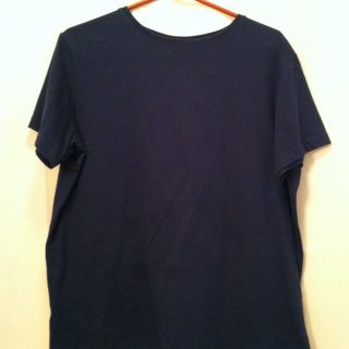 Mountain Lake Black Top Shirt, Size 1X, Short Sleeve, Cotton 