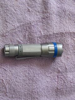 Nebo Blueline Flashlight with Pocket Clip