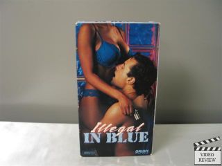 Illegal in Blue VHS 1995 Unrated Stacey Dash 023568788074