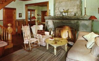 Blue Mountain Lake NY Great Fireplace Hemlock Lodge