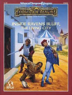 Ad D RPGA LC2 Inside Ravens Bluff The Living City VF D D TSR Dungeons 