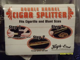 Cigar Cutter Splitter Two Sizes Cigarillos BLUNTS 18