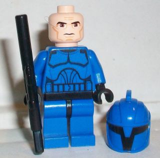 LEGO Star Wars Blue SENATE COMMANDO Clone Trooper Guard Minifigure 