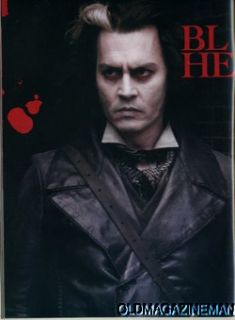 Sweeney Todd HX Mag Johnny Depp Helena Bonham Carter