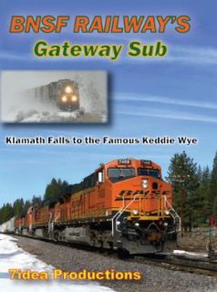 BNSF Railways Gateway Subdivision Railroad DVD