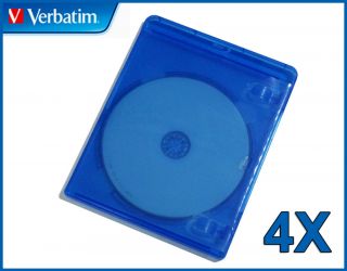 Verbatim Bluray Dual Layer 50GB 3D Blu Ray HD BD R 4X Free Case 