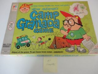 Camp Granada Board Game 1965 by Milton Bradley RARE NM