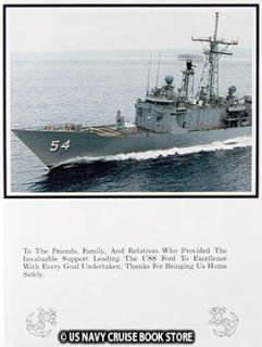 THE FORD OPERATED IN THE PERSIAN GULF BETWEEN JUNE AND SEPTEMBER