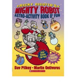   Ricottas Mighty Robot Astro Activity Book O Fun 9780439826013