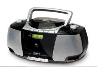 Portable Boombox  CD Radio Cassette Player Recorder
