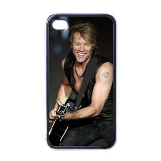 Jon Bon Jovi Vocalist Rock Band B iPhone 4 4S Hard Case Plastic Cover 