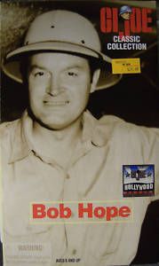 Gi Joe 12 inch WWII Hollywood Heroes USO Tour Bob Hope Figure