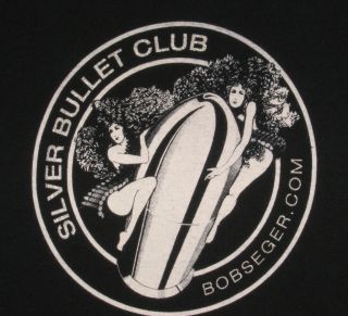 Bob Seger Silver Bullet Club T Shirt Sz s Silver Bullet Band Perfect 