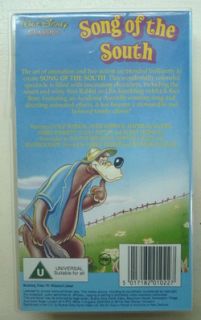 Disney Song of The South VHS Uncut Version