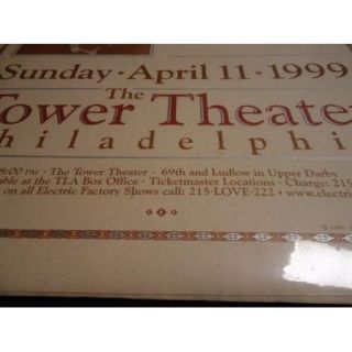 1999 BB King Concert Poster Tower Theatre Philadelphia