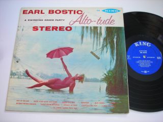 SHIGGIES Earl Bostic Alto Tude Original 1956 Stereo LP VG