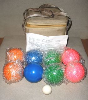 Bocce Ball Set Unused with Container