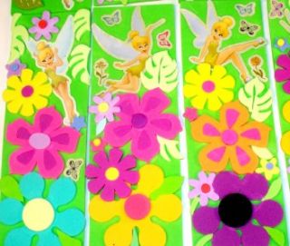 14 Disney Tinkerbell Fairy Foam Bookmarks Party Favors