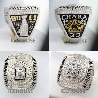 Boston Bruins 2011 Stanley Cup Championship Ring Chara