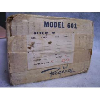 Vtg 1969 Regency Standby 1 Aviation Transceiver 1st Pocket Size Radio 