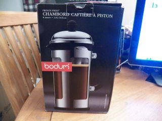 Brand New Bodum Chambord 8 Cup 34 oz Coffee French Press