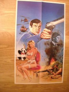 Mack Bolan The Executioner Promo Poster Don PendletonS