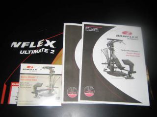 Bowflex Ultimate 2 Instruction Manuals Poster DVD