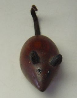 cute Teak wood mouse figurine Bolling Lonborg Era