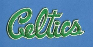 Boston Celtics NBA Basketball Script Patch Crest