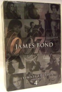 James Bond Ultimate Edition Vol 4 DVD 2006 10 Disc Set