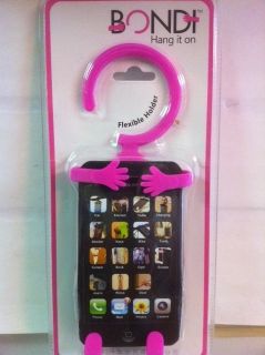 Bondi Pink Unique Flexible Cell Phone Holder Made of High Quality 