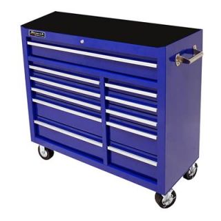 Homak Tool Boxes BL04011410 Tool Chest, 11 Drawer, Steel, Blue 