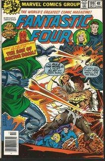 Fantastic Four #199 The Son of Doctor Doom Keith Pollard Art Marvel 
