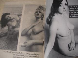 March 1971 Foto Rama Girls Who Lick It Like It  Bedroom Eating Games 