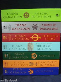 Diana Gabaldon Outlander Series Set of 7 Brand New