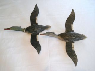 Flying Red Breasted Merganser Decoys by Jimmy Bowden 2009
