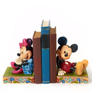   Home Decor (4026094)   Mickey and Minnie Mouse Bookends 7 H