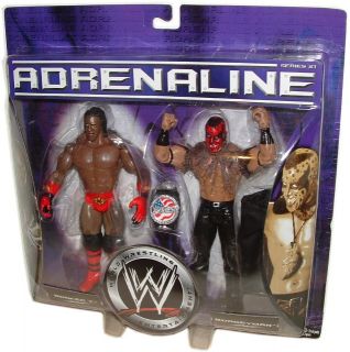 WWE Adrenaline Series 21 Booker T Boogeyman US Title Belt Figure 2 